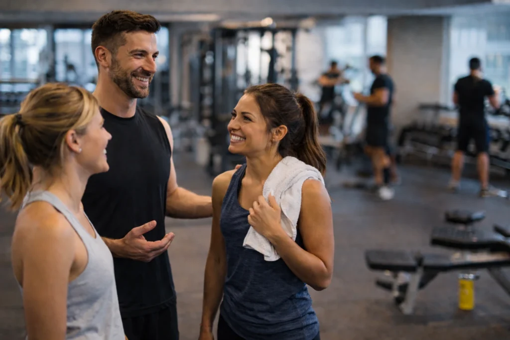 Motivierende Trainingsatmosphäre bei TheLoft Fitness für langfristige Fitnessziele